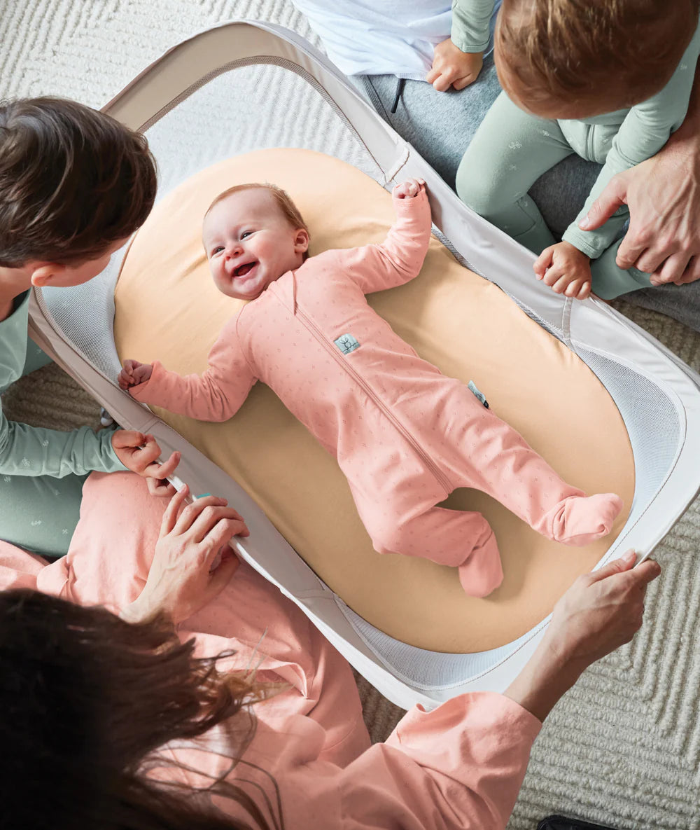 Easy Sleep Portable Bassinet Ecru