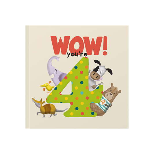 WOW! You’re Four Gift Book