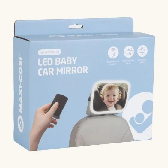 Deluxe Baby Mirror with LED Light