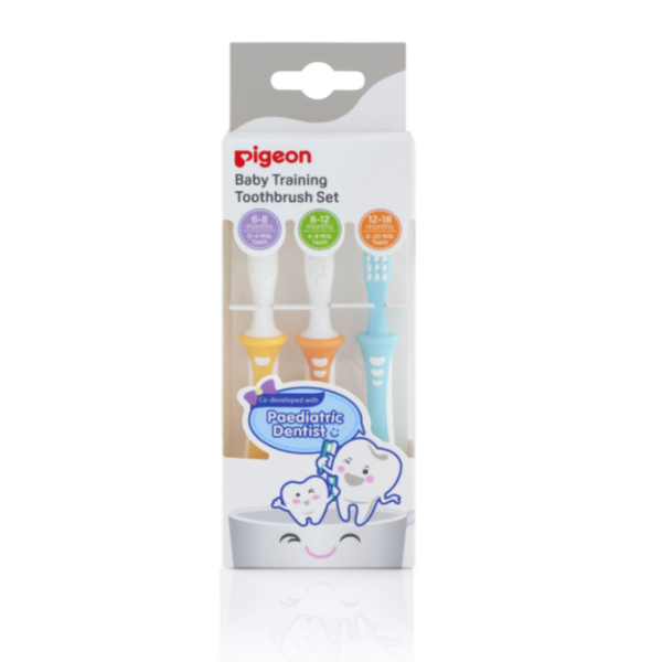 Pigeon Training Toothbrush Set