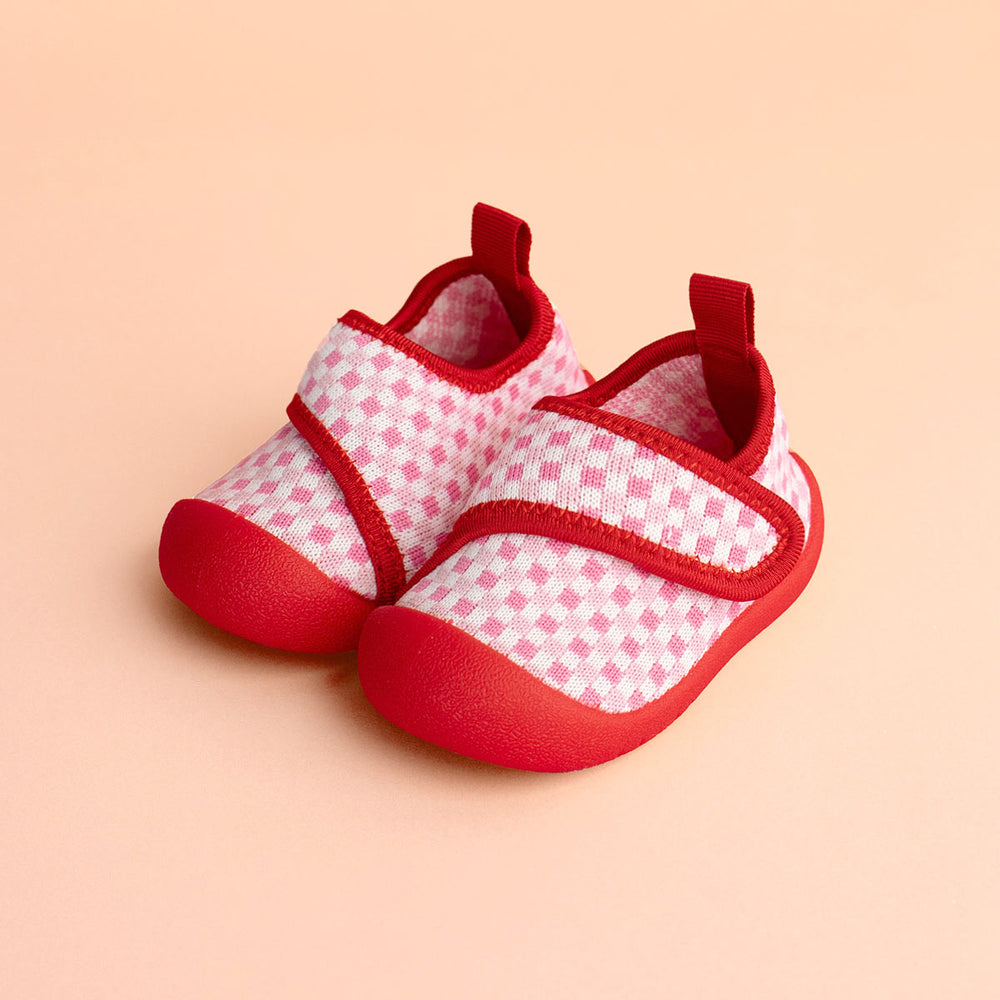 Duckies Velcro Stawberry Checker