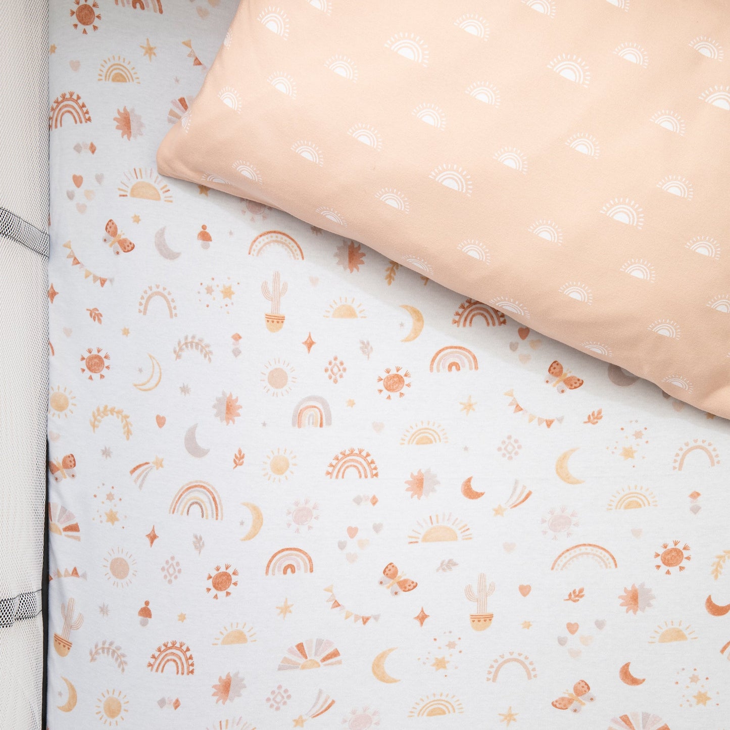 Organic Port-a-Cot Sheet & Pillowcase