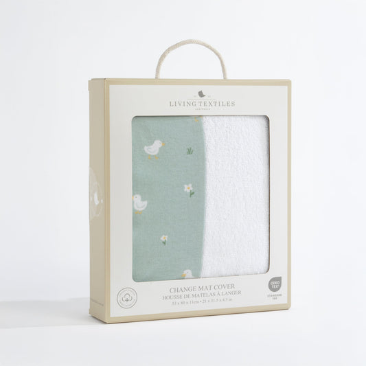 Organic Change Mat Cover - Goosey Goosey