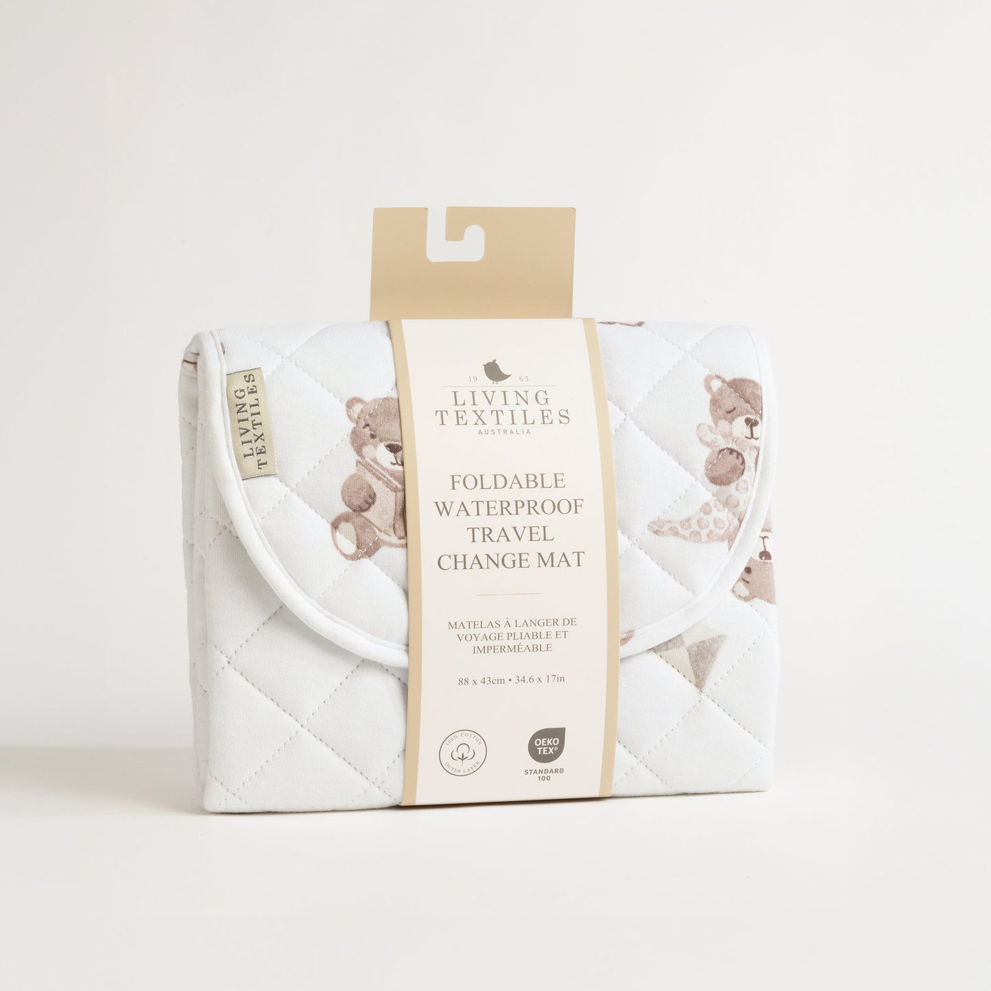 Organic Foldable Waterproof Travel Change Mat