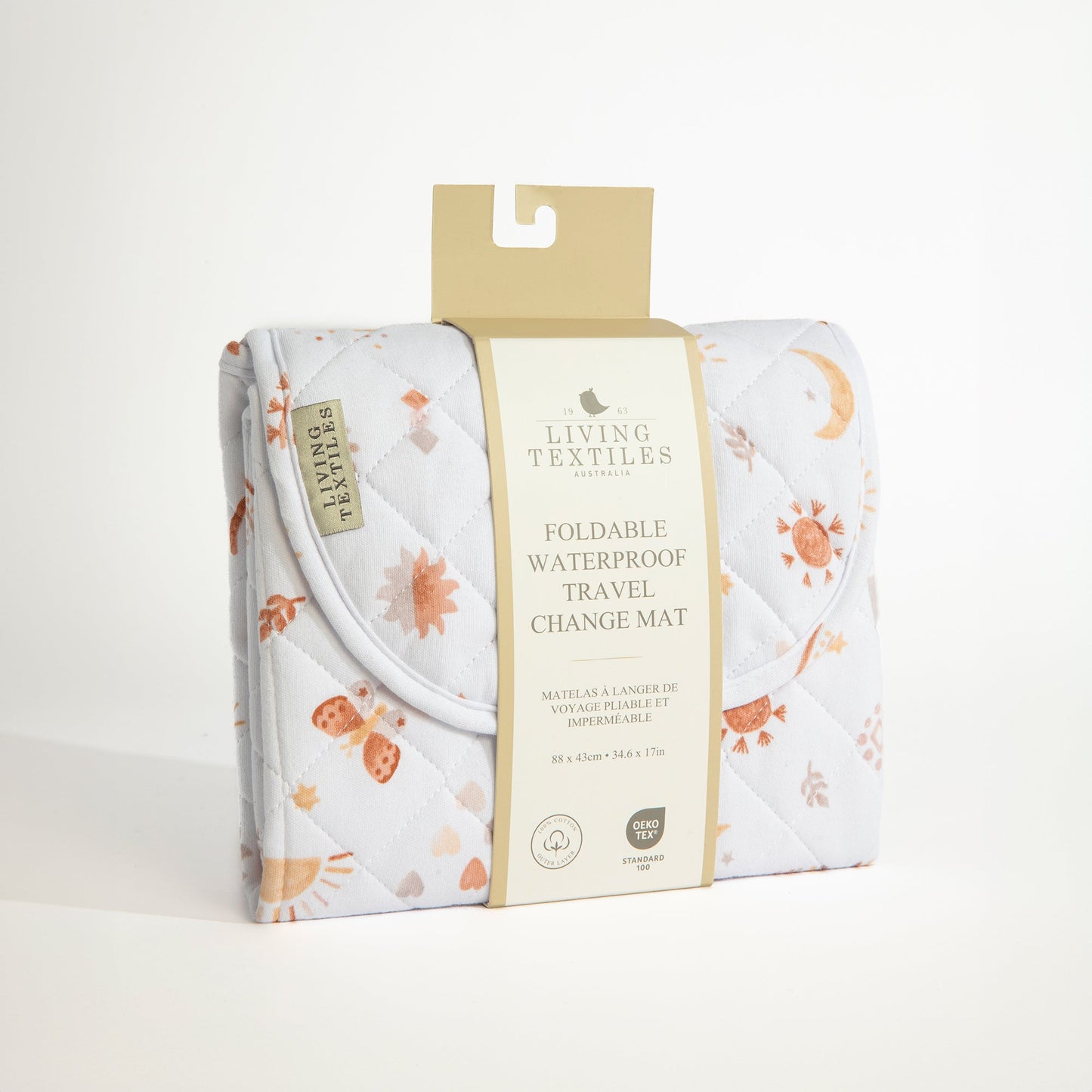 Organic Foldable Waterproof Travel Change Mat