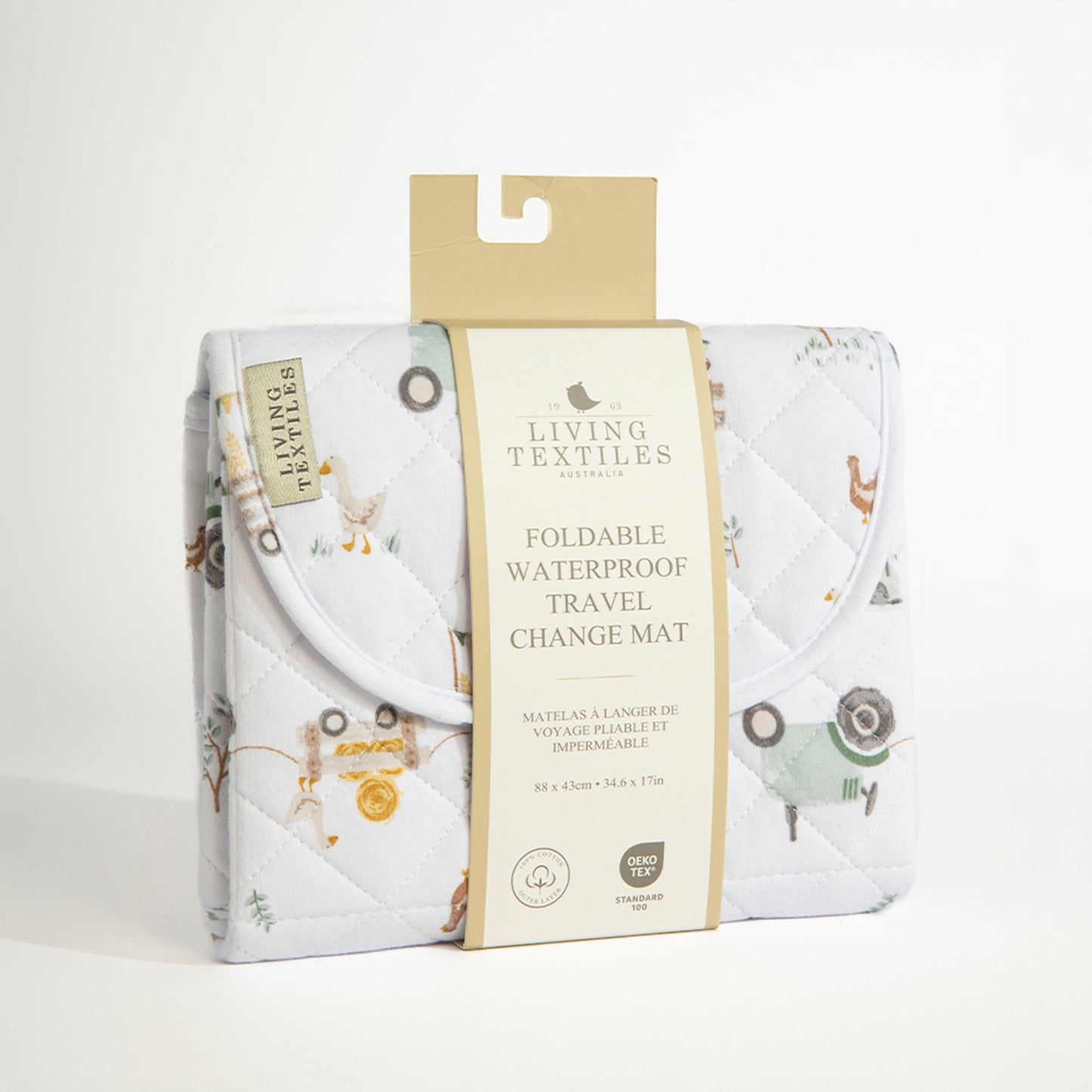 Organic Foldable Waterproof Travel Change Mat