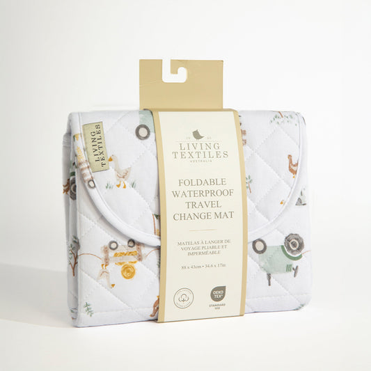 Organic Foldable Waterproof Travel Change Mat