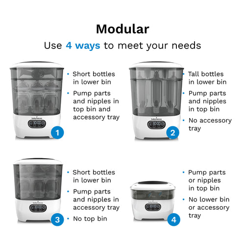 One Step Baby Bottle Steriliser and Dryer Advanced