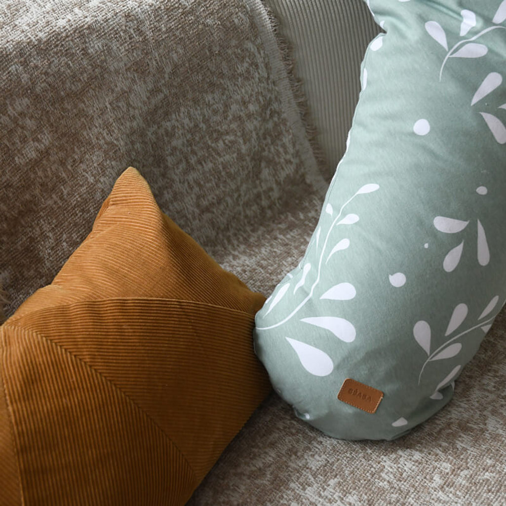 Beaba Big Flopsy Maternity and Nursing Pillow - Jersey Nature