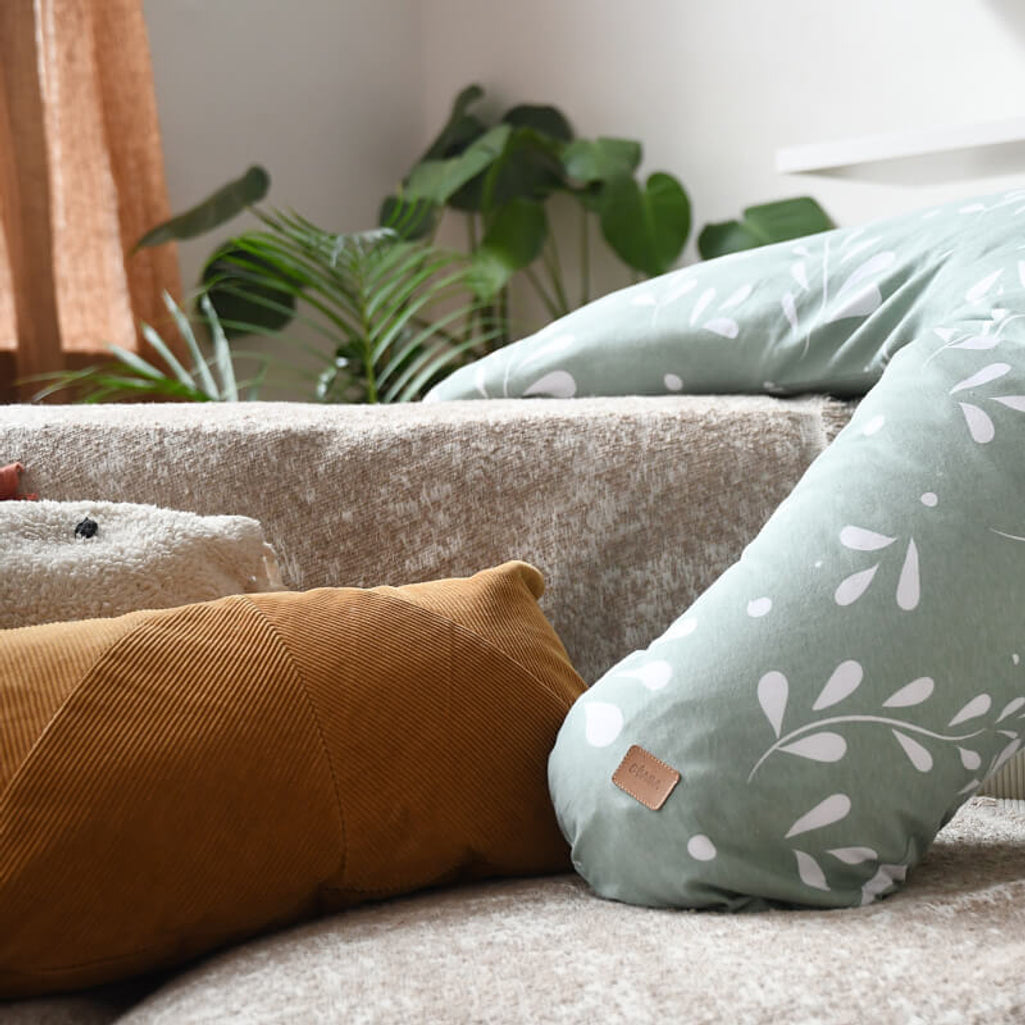 Beaba Big Flopsy Maternity and Nursing Pillow - Jersey Nature