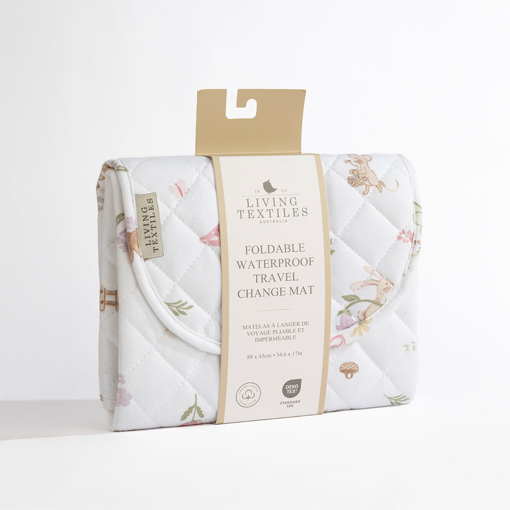 Organic Foldable Waterproof Travel Change Mat