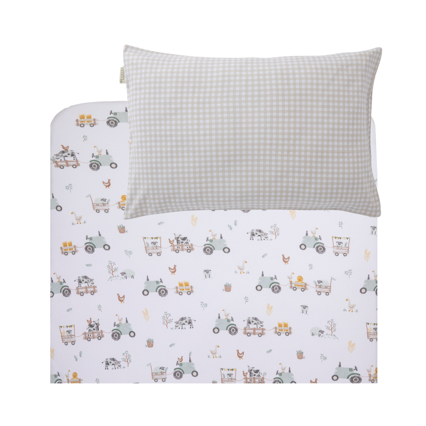 Organic Port-a-Cot Sheet & Pillowcase